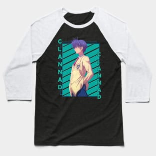 Tomoya Okazaki Clannad Kuranado Anime Baseball T-Shirt